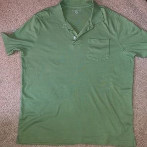MEN - Green Polo Shirt - Size Large